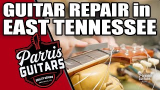 Guitar Repair and Plek Services in East Tennessee [upl. by Noynek]