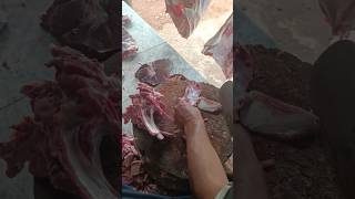 buffalo meat cutting processing and fresh Meat cutting [upl. by Najar]