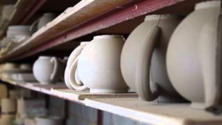 Making a Teapot How to at Aston Pottery [upl. by Eesyak371]