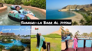 SHANGRILA BARR AL JISSAH Luxury Beach Resort in Muscat Oman 🇴🇲part1 Room Tour lazy River… [upl. by Vladamir]