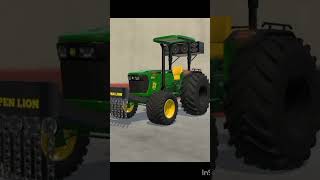 Jhaler on Tractor Bumper 🔥John Deere 👑tractor ytshorts [upl. by Xuerd]