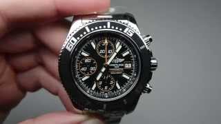 Breitling Superocean Chronograph II Automatic Mens Watch Model A13341A8BA85 [upl. by Brenn]