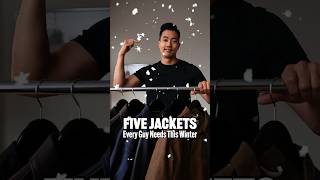 5 Jackets 🧥 You Need to Look Good this Winter mensfashion [upl. by Eiroj]