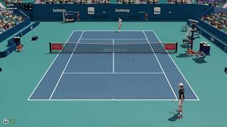 Djokovic vs Barrios Vera Full Ace Tennis QF ATP1000 Miami [upl. by Anyaj]