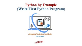 2 Writing First Python Program  Print  Output  Python Tutorial for Beginners in Hindi [upl. by Aldus862]