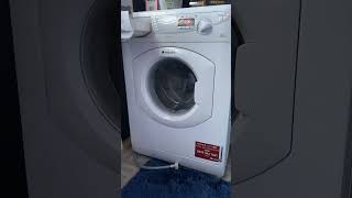 Hotpoint ultima WT741  Unbalanced spin after shocks re attachment unbalanced test [upl. by Ahcas]