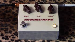 Browntone Electronics HOOCHEE MAMA overdrive demo with Humbuckers [upl. by Giesecke]