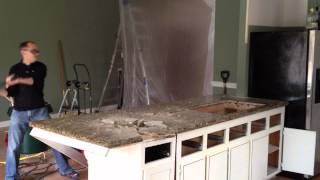 How to Remove a Granite Countertop [upl. by Whitten]