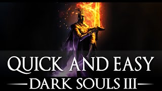 Pontiff Sulyvahn in 30 Seconds  No Damage  Boss Guide  Dark Souls 3  Cheese Strategy [upl. by Brighton614]