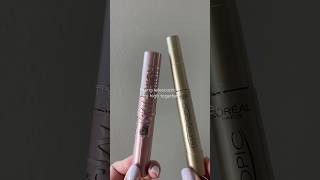 Trying L’oreal Telescopic amp Maybelline Sky High Mascara Together mascara makeup [upl. by Muna323]