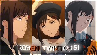 Kobeni  Free Twixtor clips  Chainsaw Man • saison 1 all scenes [upl. by Llenwahs]