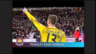 Adrian West Ham keepers red card overturned but club charged [upl. by Aisul1]