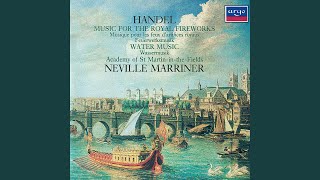 Handel Music for the Royal Fireworks HWV 351 II Bourrée [upl. by Quintin]