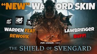 Warlords new skin HUGE LAWBRINGERPEACEKEEPER BUFFS amp Warden feat reworks [upl. by Jermayne]