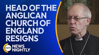 Archbishop of Canterbury Resigns Over Christian Camp Abuse Scandal  EWTN News Nightly [upl. by Naahs373]