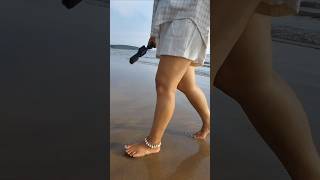 Must visit  Ashwem beach ⛱️ 🌴 shorts travel viralvideo goatravels [upl. by Ariela]