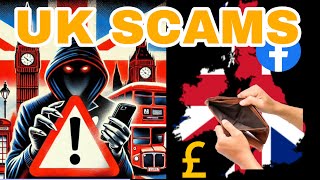 Scams in UK Part 1  scams uk moneyloss alert fraud fake facebook bewareofscammers online [upl. by Retsel251]