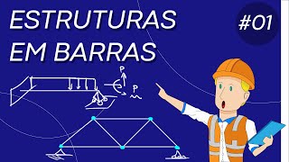 AULA 1  Estruturas em barras e suas classificações [upl. by Sayles95]