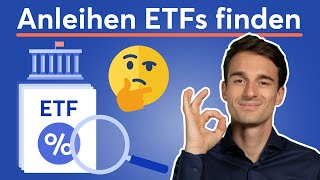 AnleihenETF oder TagesFestgeld Die richtigen Anleihen ETFs finden  ETF Suche Finanzfluss [upl. by Oretos]