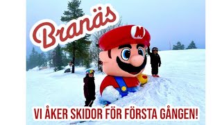 ÅKER SKIDOR FÖR FÖRSTA GÅNGEN  BRANÄS [upl. by Nate573]