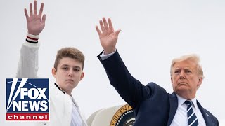 Former NBC exec sparks backlash for creepy Barron Trump post [upl. by Saalocin]