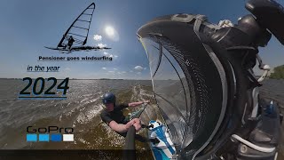 My windsurfing in the year 2024 on VeluwemeerWorlderwijd [upl. by Clabo]