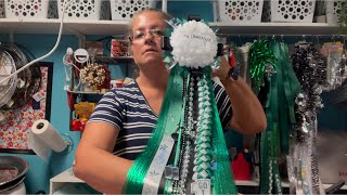 Full Homecoming Mum tutorial in real timehomecoming homecomingmum [upl. by Anahcra930]