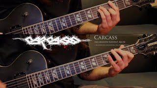 Carcass  quotIncarnated Solvent Abusequot coverplaythrough [upl. by Lydell]