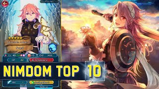 Full Potential Unlocked  Nimdom Top 10 PT1 【Fire Emblem Heroes】 [upl. by Assirac]