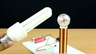 How to Make a Tesla Coil at Home  Wireless Power Transfer [upl. by Nosle]