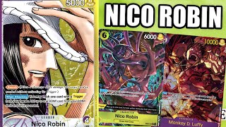 Robin has TOO Much Banish  One Piece TCG OP09 Nico Robin Deck Profile [upl. by Nnaj]