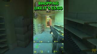 Bhopping Like Im Playing CSGO🐇🔥cs2 counterstrike2 shorts fyp csgo gaming cs2update bhop [upl. by Jacey]