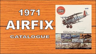 AIRFIX CATALOGUE 1971 HD [upl. by Yrovi]