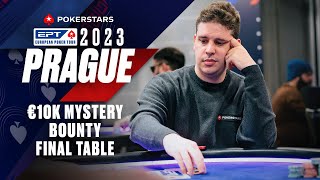 EPT Prague 2023 €10K Mystery Bounty FINAL TABLE  Livestream ♠️ PokerStars [upl. by Bainbrudge719]