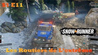 Les Routiers de Lextrême Contrat Raviver les Vieilles Mines Saison 1 Episode 11 Snowrunner Multi [upl. by Assel]