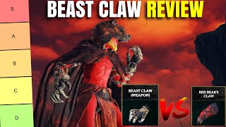 Best Elden Ring Beast Claw Weapon ReviewTier List Patch 116 [upl. by Ramoh]