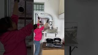 kitchen gas bahar kaise nikale shortvideo machine kichen hotel farming [upl. by Sucul]