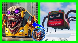 Bus Eater In Real Life All Eat Monster In Real Life Guess The MONSTERS VOICE 5 [upl. by Etnemelc400]