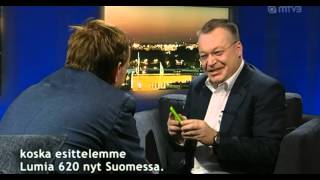 Nokias Stephen Elop throwns an iPhone [upl. by Odilia305]