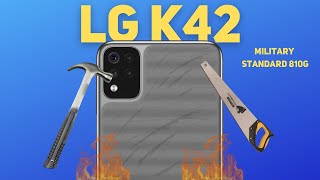 LG K42  We put this USMil 810G smartphone to test 4K UHD Video [upl. by Sidonie]