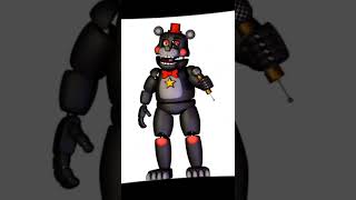 FNaF All Puppets Edit with lefty shorts fivenightsatfreddys fnaf [upl. by Einned]