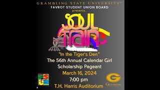 2024 Grambling State University Calendar Girl Pageant [upl. by Ayotl]