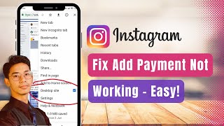 Instagram Add Payment Method Not Working [upl. by Casady]