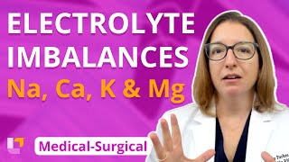 Electrolyte Imbalances Na Ca K Mg  MedicalSurgical  Cardiovascular  LevelUpRN [upl. by Essilec]