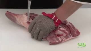 How to cut Lamb Leg cuts [upl. by Muriel]