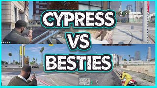 Cypress Vs Besties Fight Outside The Hospital  MULTI POV  NoPixel 40 [upl. by Yeleak]