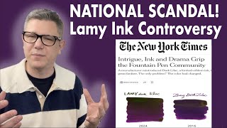 Lamy Dark Lilac Ink Controversy My Take [upl. by Fante489]