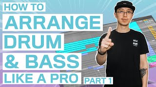 How to Arrange Drum and Bass Music  Minimal DNB Ableton Tutorial Part 1 [upl. by Ardiedak]