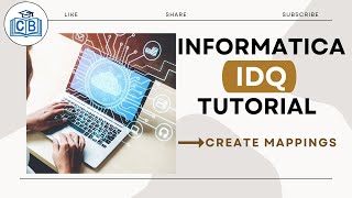 Informatica IDQ Tutorial  05 Create Mappings [upl. by Kinom]