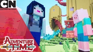 Minecraft amp Adventure Time Crossover Episode  Cartoon Network [upl. by Whiteley]